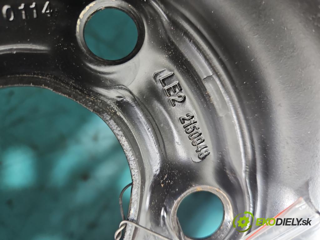 Skoda Fabia II 2007-2014 1.6 tdi CAYA 105 HP manual 77 kW 1598 cm3 5- koleso rezervne 15"