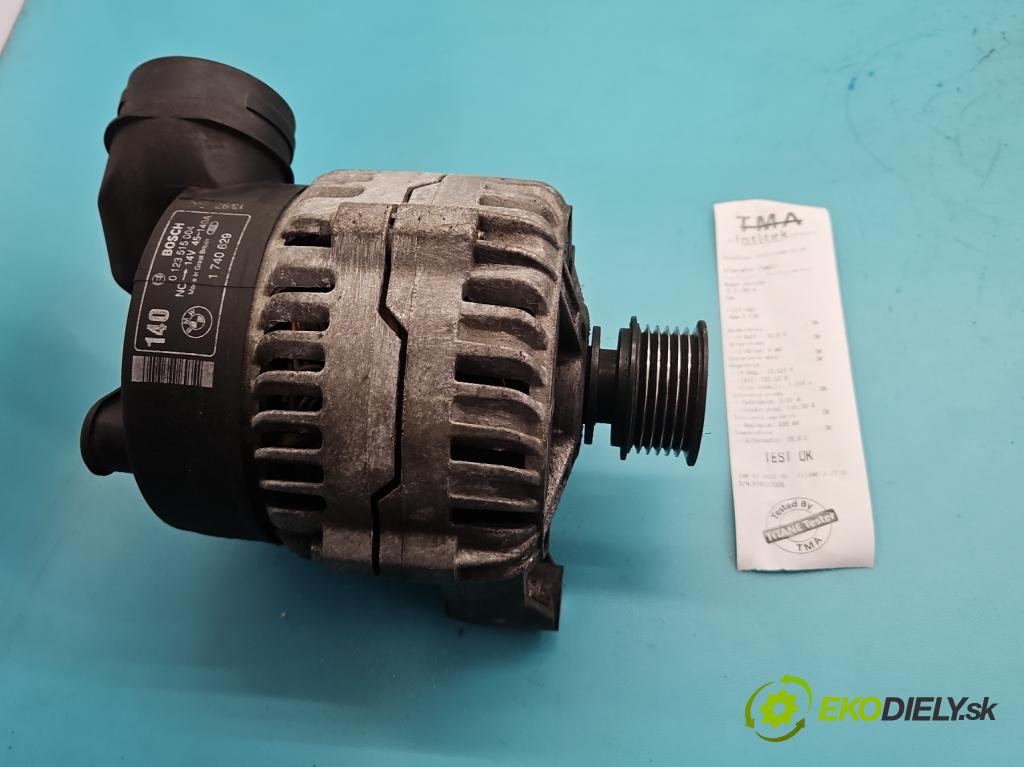 Bmw 5 E39 1996-2003 2.5 R6 170 hp automatic 125 kW 2494 cm3 4- Alternator 0123515004 (Alternátor)