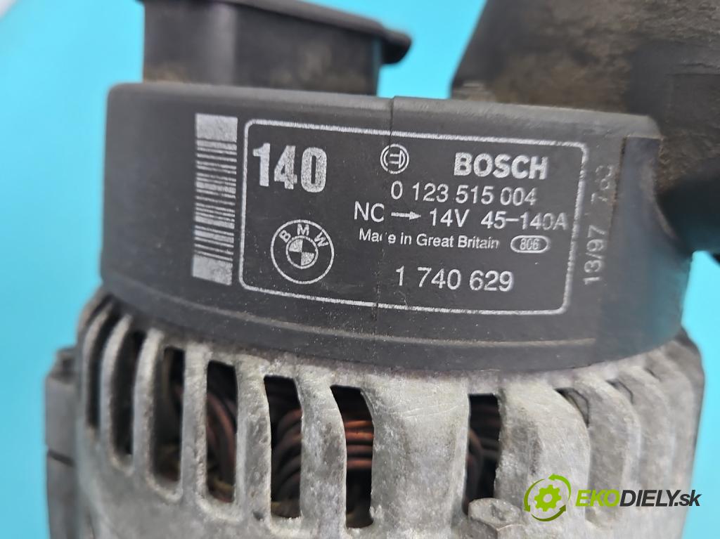 Bmw 5 E39 1996-2003 2.5 R6 170 HP automatic 125 kW 2494 cm3 4- Alternator 0123515004 (Alternátor)
