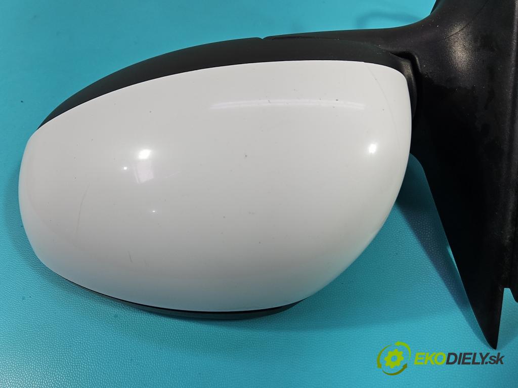 Skoda Fabia II 2007-2014 1.6 tdi CAYA 105 HP manual 77 kW 1598 cm3 5- zrkadlo ľavé 5J1857501CD (Kľučka dverí ostatné)