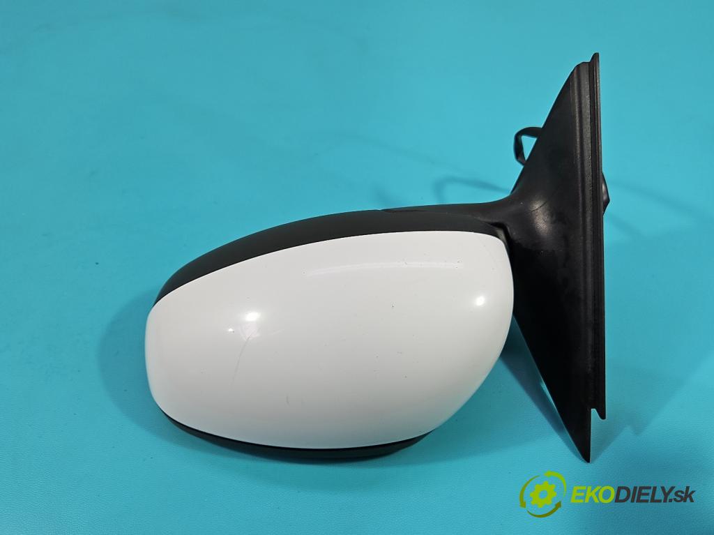 Skoda Fabia II 2007-2014 1.6 tdi CAYA 105 HP manual 77 kW 1598 cm3 5- zrkadlo ľavé 5J1857501CD (Kľučka dverí ostatné)