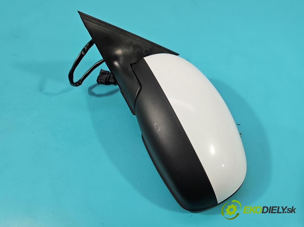 Skoda Fabia II 2007-2014 1.6 tdi CAYA 105 HP manual 77 kW 1598 cm3 5- zrkadlo ľavé 5J1857501CD (Kľučka dverí ostatné)