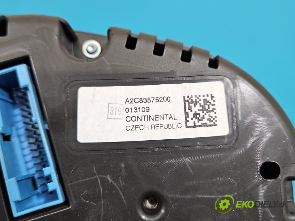 Skoda Fabia II 2007-2014 1.6 tdi CAYA 105 HP manual 77 kW 1598 cm3 5- prístrojovka/ budíky 5J0920841K (Prístrojová doska)