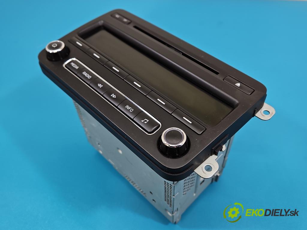 Skoda Fabia II 2007-2014 1.6 tdi CAYA 105 HP manual 77 kW 1598 cm3 5- Radio originál 5J0035161G