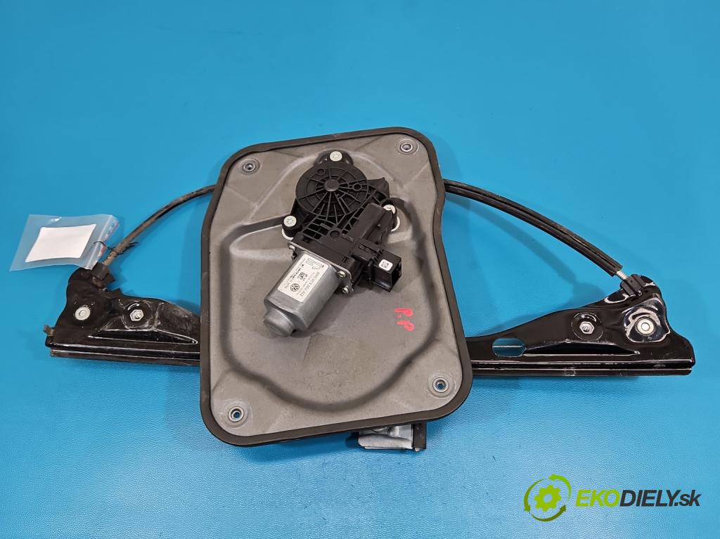 Skoda Fabia II 2007-2014 1.6 tdi CAYA 105 HP manual 77 kW 1598 cm3 5- mechanizmus okna predné pravý 6R0959802AQ