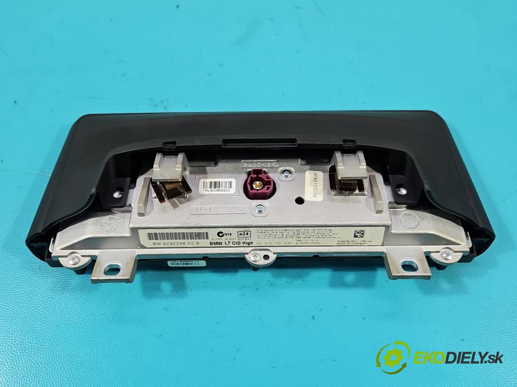 Bmw 3 F30 2011-2018 2.0d N47D20 184hp automatic 135 kW 1995 cm3 5- Zobrazit: 9292248 (Prístrojová doska)