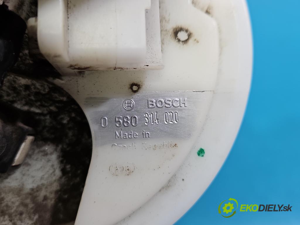 Lancia Ypsilon II 2003-2011 1.2 16V 80 HP manual 59 kW 1242 cm3 3- čerpadlo palivo 0580314020