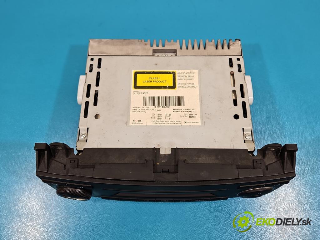 Mercedes Sprinter II 906 2006-  2.2 cdi 109 HP manual 80 kW 2148 cm3 5- Radio originál A90682000079