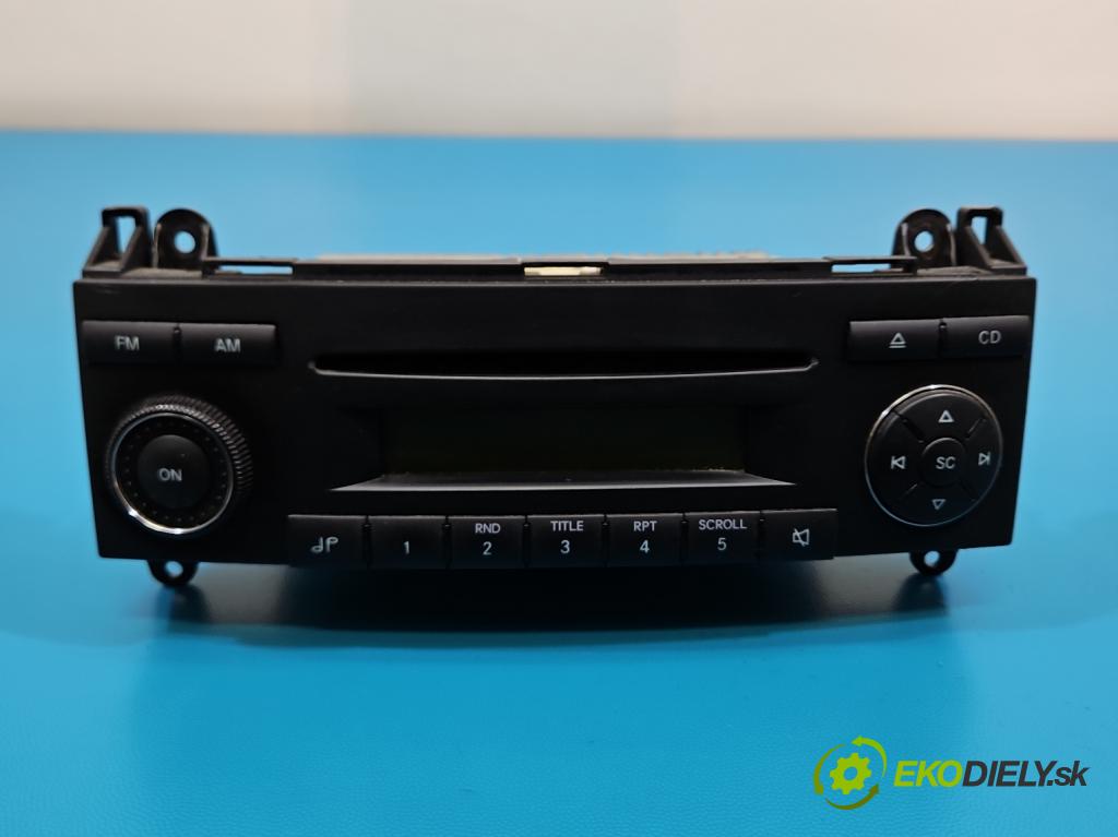 Mercedes Sprinter II 906 2006-  2.2 cdi 109 HP manual 80 kW 2148 cm3 5- Radio originál A90682000079