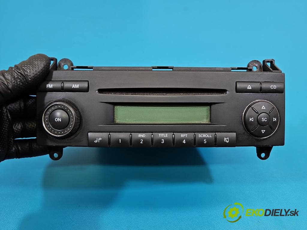 Mercedes Sprinter II 906 2006-  2.2 cdi 109 HP manual 80 kW 2148 cm3 5- Radio originál A90682000079