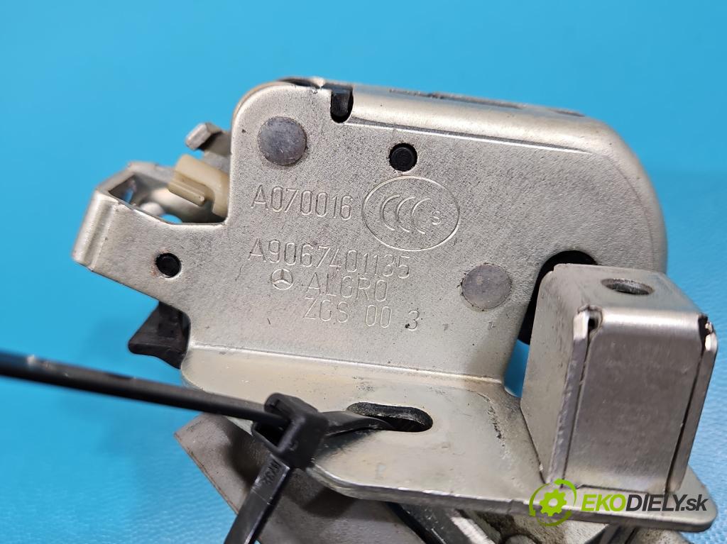 Mercedes Sprinter II 906 2006-  2.1 cdi 109 HP manual 80 kW 2148 cm3 5- zámok zadné ľavý A9067401135