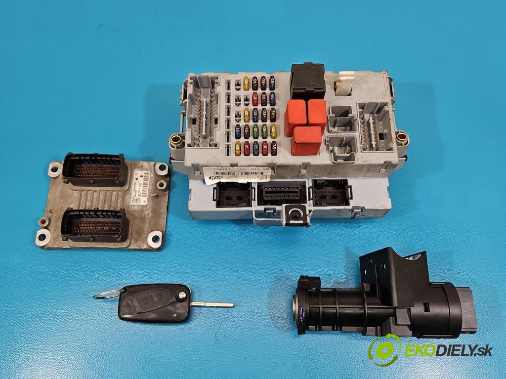 Lancia Ypsilon II 2003-2011 1.2 16V 80 hp manual 59 kW 1242 cm3 3- řídící jednotka motoru 0261208033