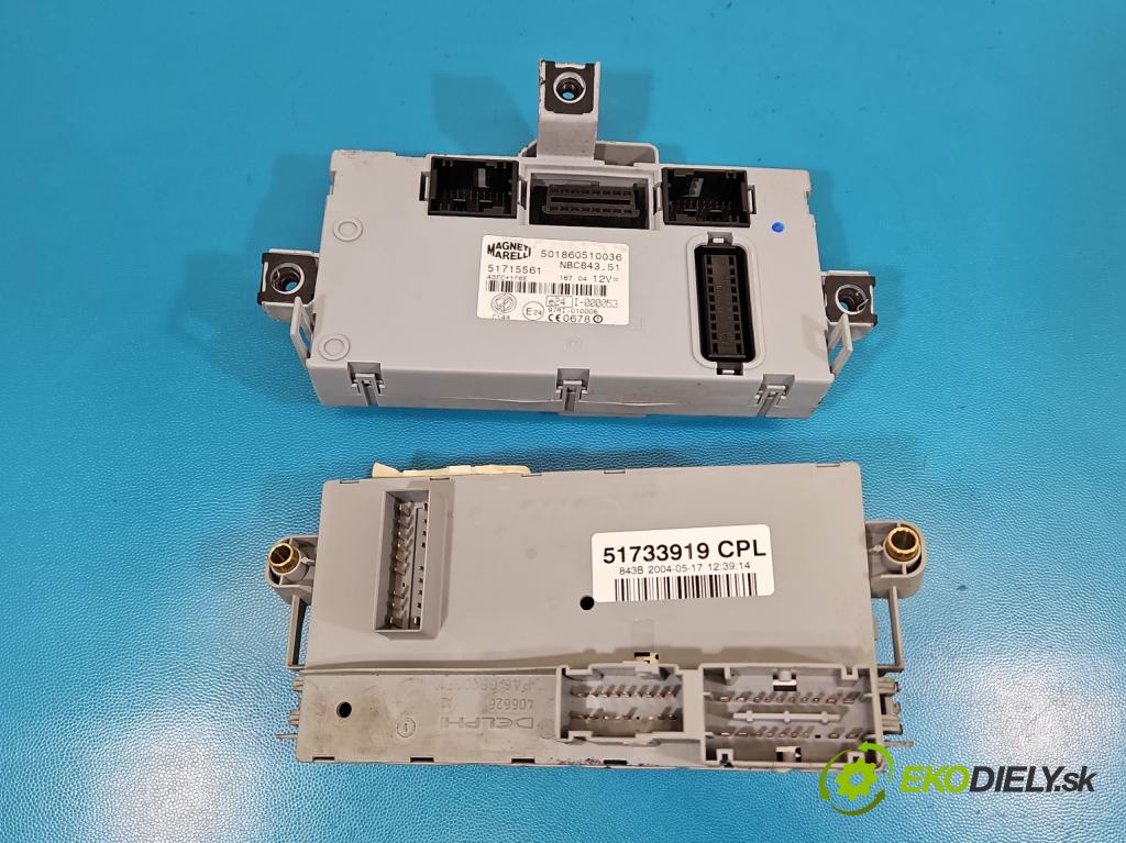 Lancia Ypsilon II 2003-2011 1.2 16V 80 hp manual 59 kW 1242 cm3 3- řídící jednotka motoru 0261208033