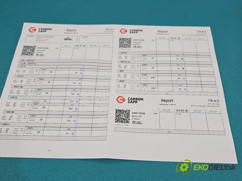 Nissan X-trail III T32 2013-2021 1.6 dci 131 HP automatic 96 kW 1598 cm3 5- vstrek 0445110546 (Vstrekovač paliva)