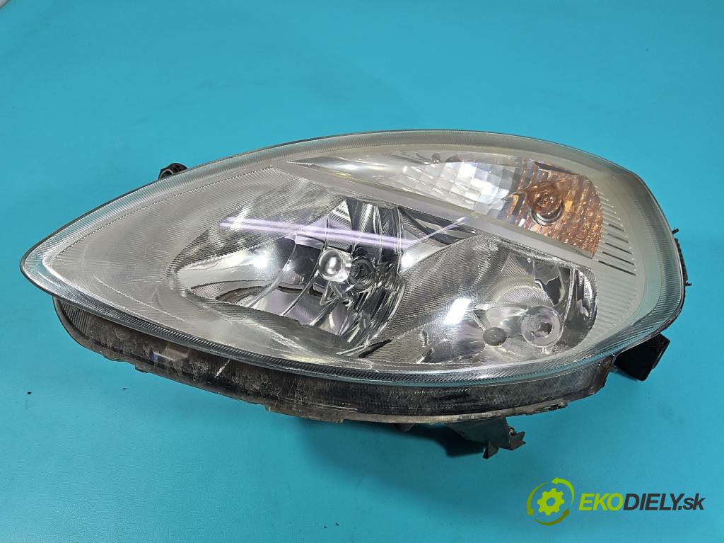 Lancia Ypsilon II 2003-2011 1.2 16V 80 HP manual 59 kW 1242 cm3 3- Reflektor: ľavý  (Kľučka dverí ostatné)