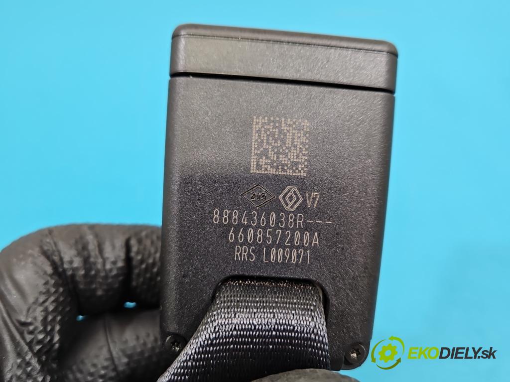 Dacia Duster III 24- 1.2 131 HP manual 96 kW 1199 cm3 5- pas bezpečnosť: zadné ľavý 888436038R