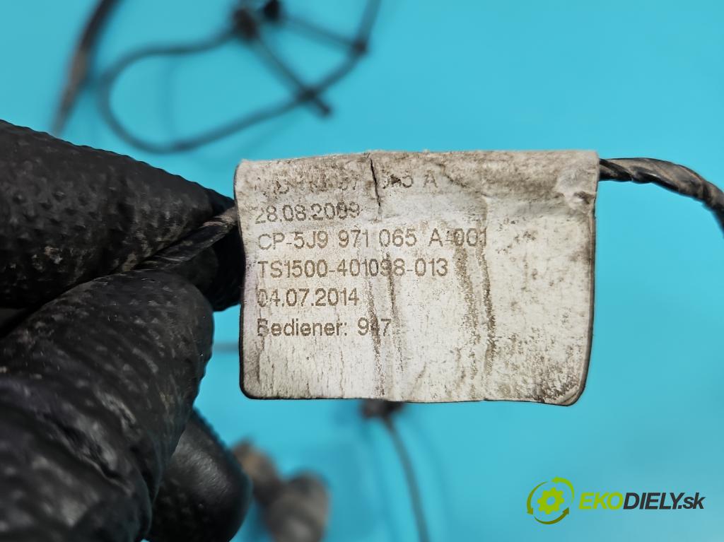 Skoda Fabia II 2007-2014 1.6 tdi CAYA 105 HP manual 77 kW 1598 cm3 5- snímač parkovaní: 1S0919275