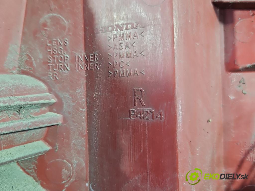 Honda Legend IV 2004-2012 3.5 V6 295HP automatic 217 kW 3471 cm3 4- svetlo / reflektor zadné pravé 4215R (Kľučka dverí ostatné)