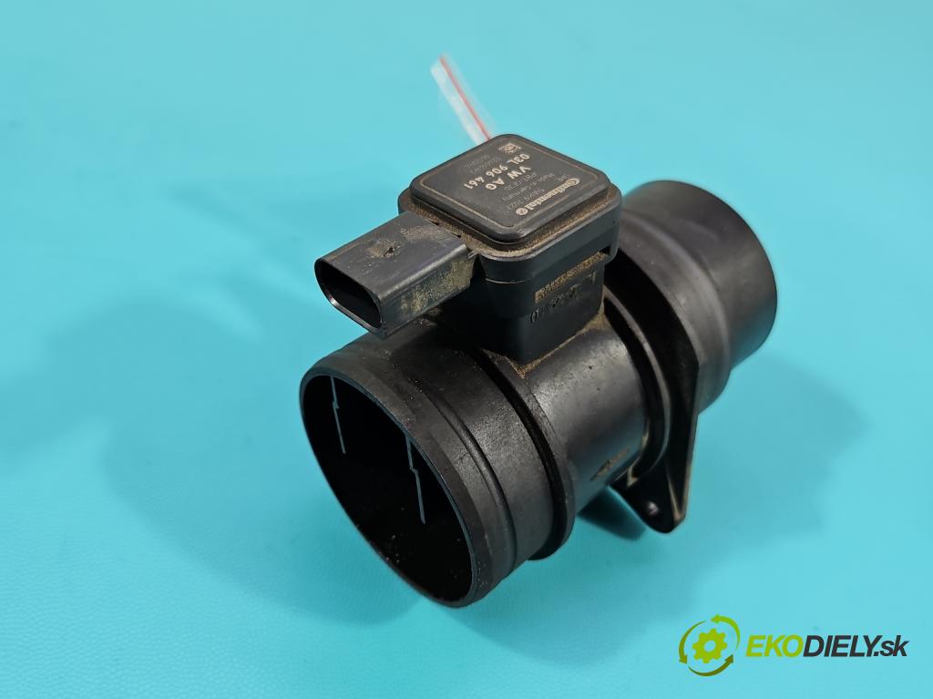 Skoda Fabia II 2007-2014 1.6 tdi CAYA 105 HP manual 77 kW 1598 cm3 5- průtokoměr: 5WK97023 (Váha vzduchu)