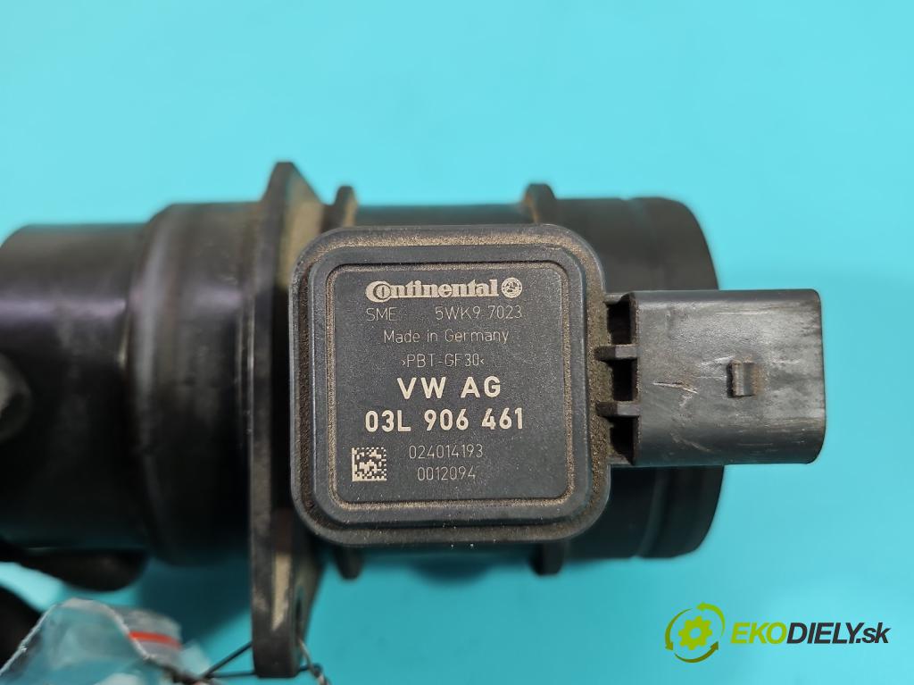 Skoda Fabia II 2007-2014 1.6 tdi CAYA 105 hp manual 77 kW 1598 cm3 5- váha vzduchu 5WK97023 (Snímač hmotnosti vzduchu)