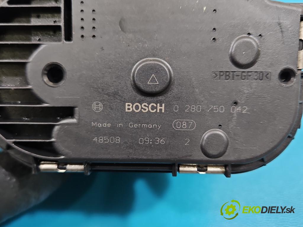 Lancia Ypsilon II 2003-2011 1.2 16V 80 hp manual 59 kW 1242 cm3 3- škrticí klapka 0280750042 (Škrticí klapka)