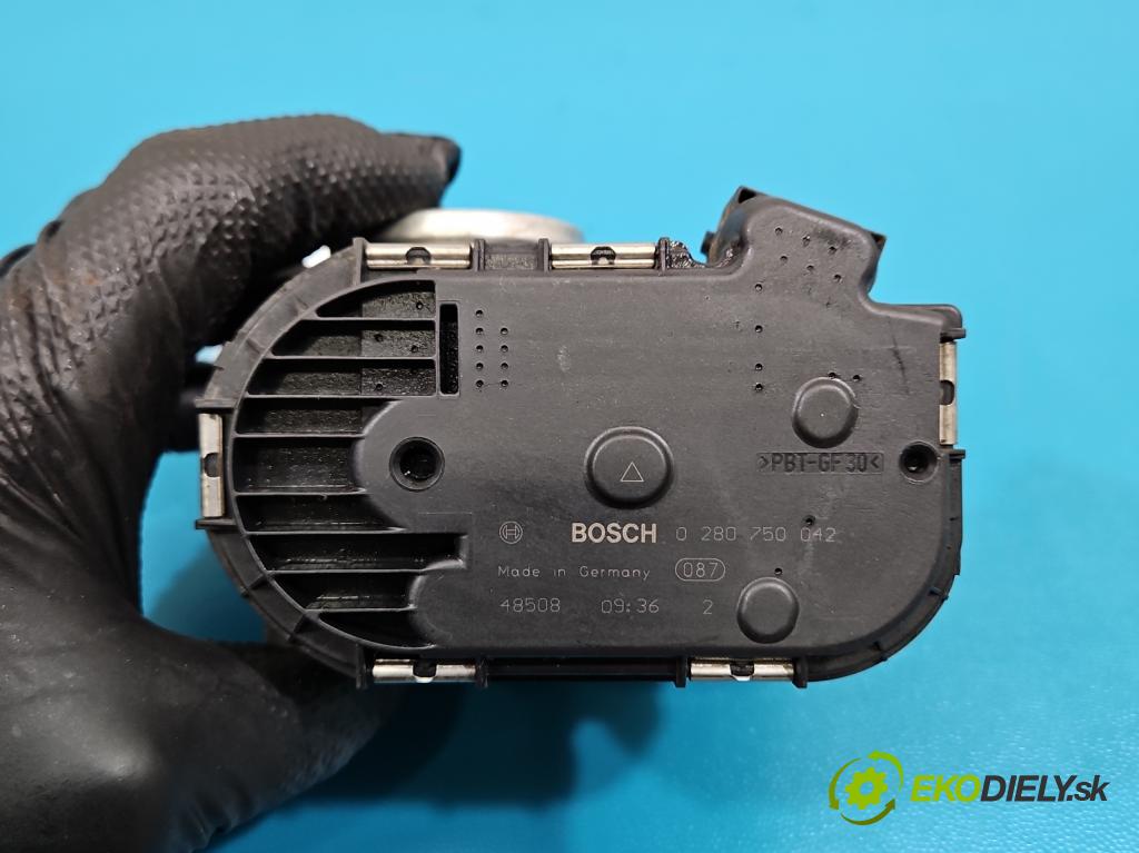 Lancia Ypsilon II 2003-2011 1.2 16V 80 hp manual 59 kW 1242 cm3 3- škrticí klapka 0280750042 (Škrticí klapka)