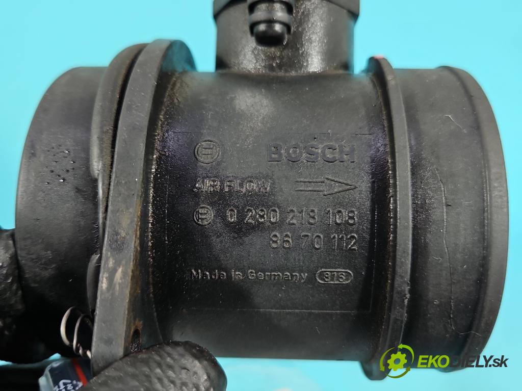 Volvo S80 I 1998-2006 2.5 TDI 140 HP manual 103 kW 2461 cm3 4- průtokoměr: 0280218108 (Váha vzduchu)