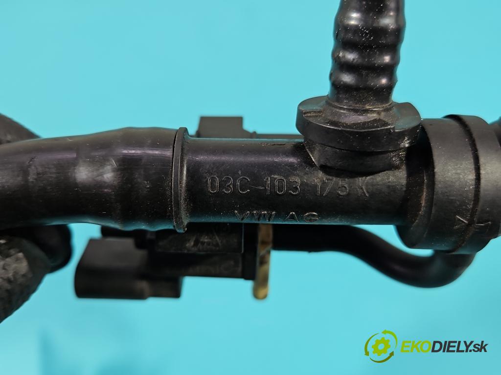 Vw Scirocco II 2008-2017 1.4 TSI 160 HP manual 118 kW 1390 cm3 3- ventil ostatné 03C103175K