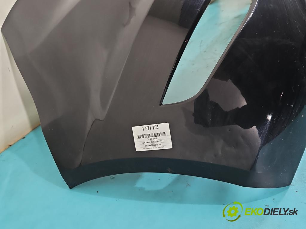 Ford Fiesta Mk7 2008-2017 1.2 16V 82 HP manual 60 kW 1242 cm3 3- nárazník zadné  (Kľučka dverí ostatné)