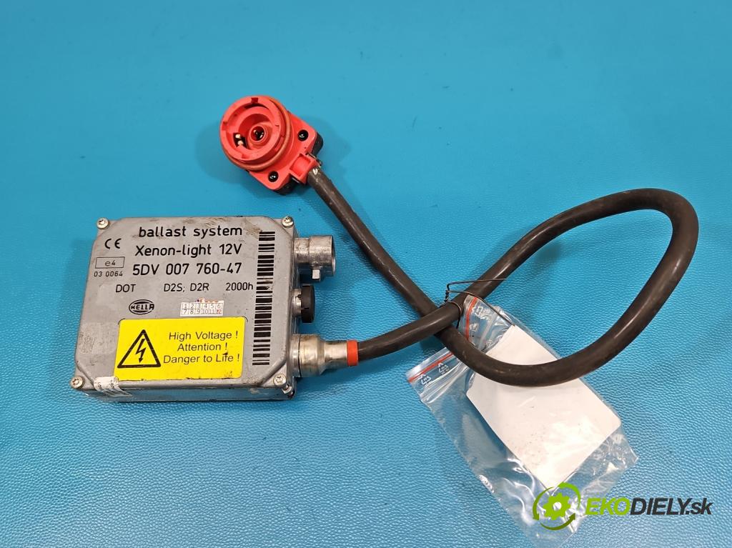 Bmw 5 E39 1996-2003 2.5 R6 170 hp automatic 125 kW 2494 cm3 4- měnič xenon 5DV007760-47 (Řídící jednotka xenonu)
