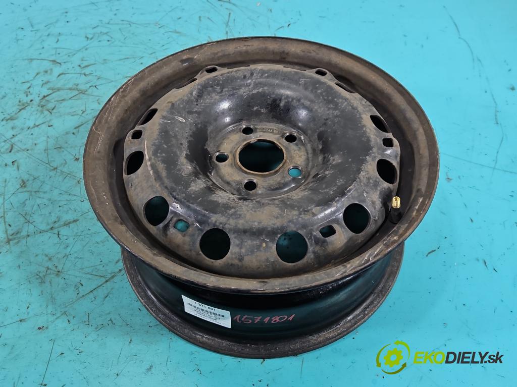 Skoda Fabia II 2007-2014 1.6 tdi CAYA 105 HP manual 77 kW 1598 cm3 5- Disk oceľový 15