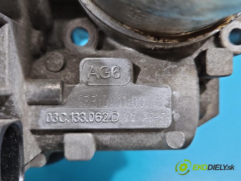 Vw Scirocco II 2008-2017 1.4 TSI 160 hp manual 118 kW 1390 cm3 3- škrticí klapka 03C133062D (Škrticí klapka)