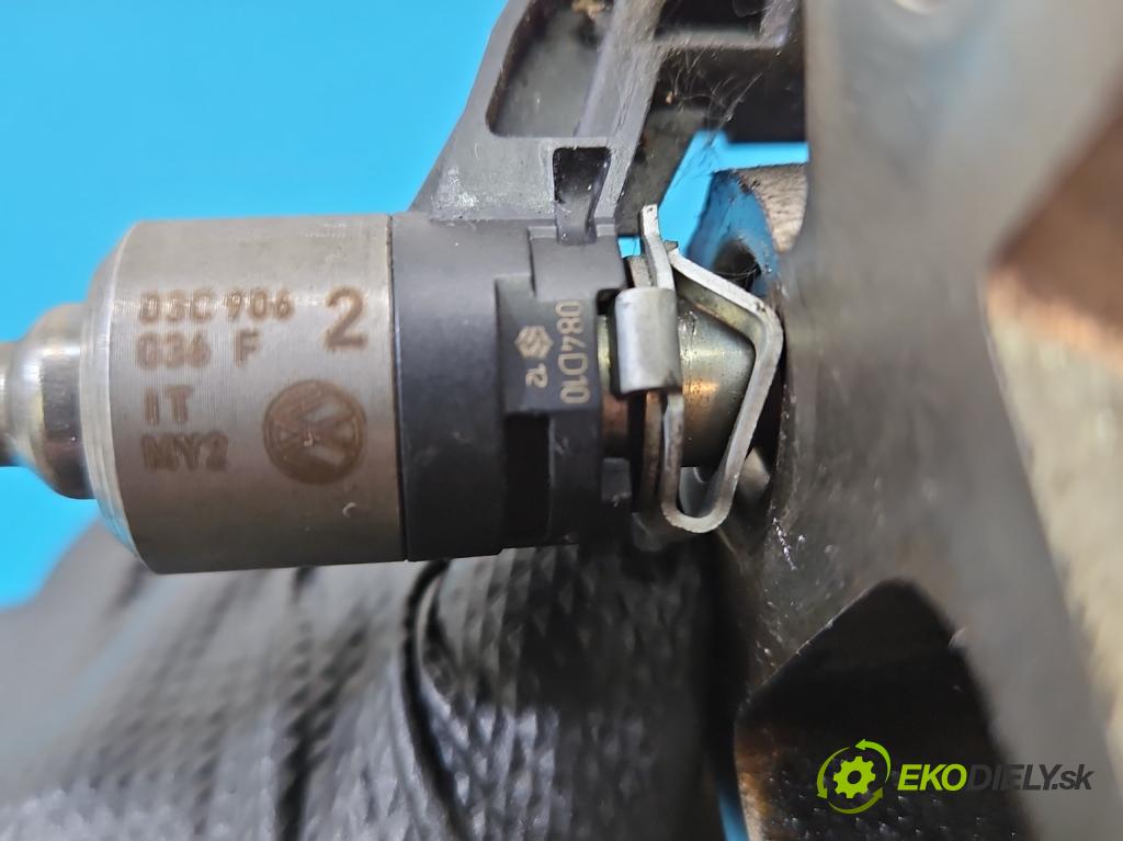 Vw Scirocco II 2008-2017 1.4 TSI 160 hp manual 118 kW 1390 cm3 3- vstřikovač 03C906036F (Vstřikovač paliva)