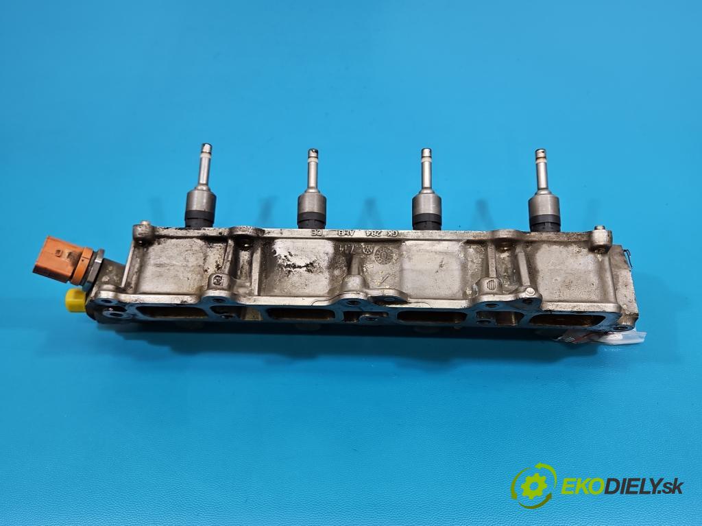 Vw Scirocco II 2008-2017 1.4 TSI 160 hp manual 118 kW 1390 cm3 3- vstřikovač 03C906036F (Vstřikovač paliva)