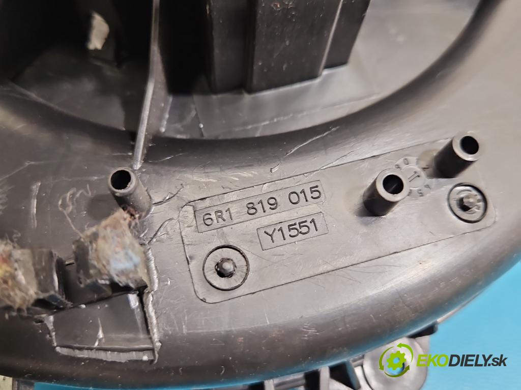 Skoda Fabia II 2007-2014 1.6 tdi CAYA 105 HP manual 77 kW 1598 cm3 5- ventilátor vzduchu 6R1819015