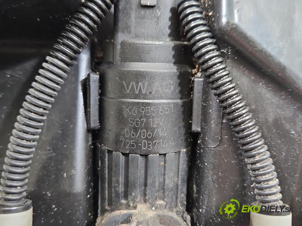 Skoda Fabia II 2007-2014 1.6 tdi CAYA 105 hp manual 77 kW 1598 cm3 5- nádržka tekutina: ostřikovačů 6R0955453D