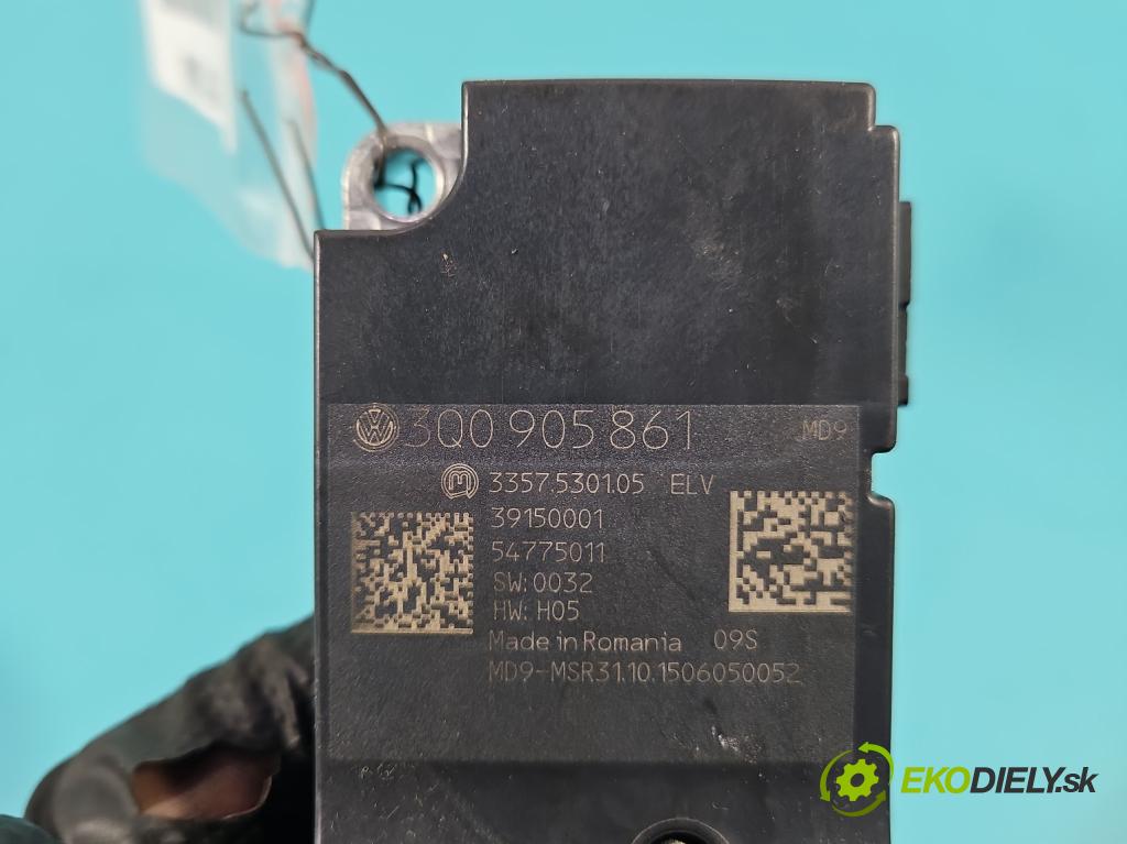 Vw Passat B8 2014 - 2.0 tdi 150 HP automatic 110 kW 1968 cm3 5- Blokáda: řízení: 3Q0905861 (Riadenie ostatné)