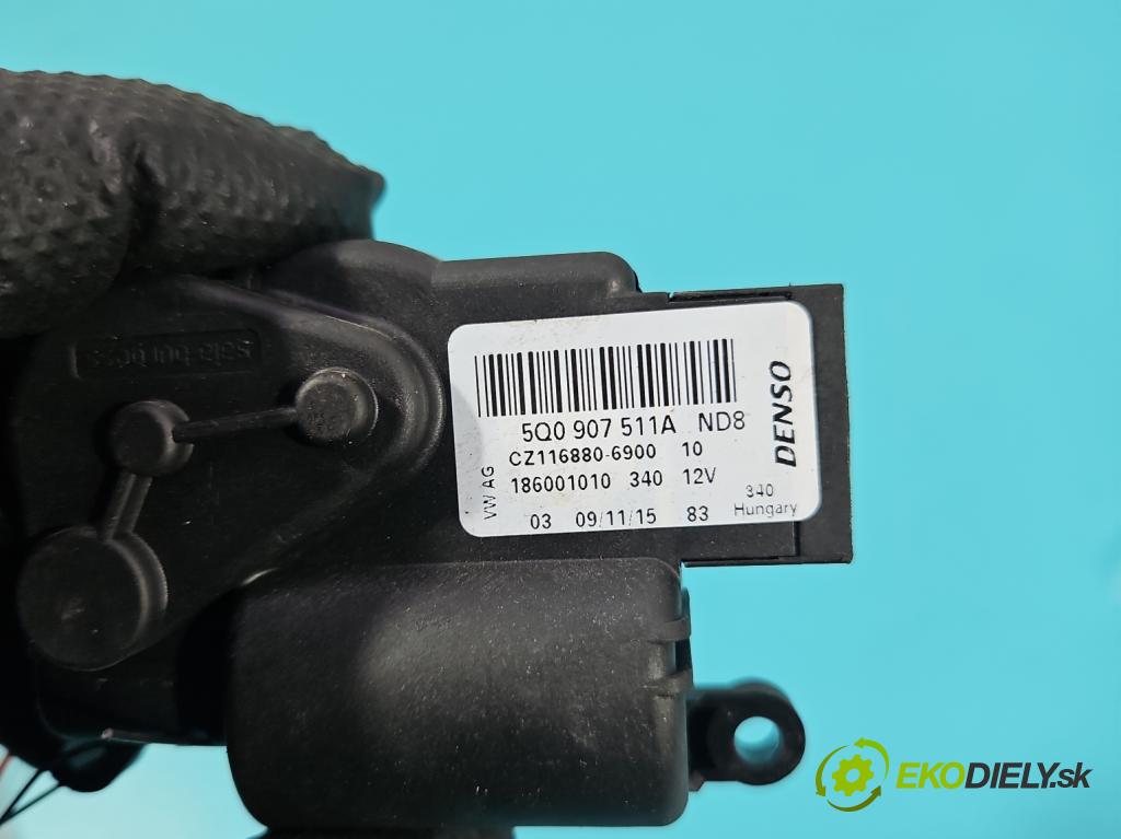 Vw Passat B8 2014 - 2.0 tdi 150 HP automatic 110 kW 1968 cm3 5- motor: kúrenia 5Q0907511A