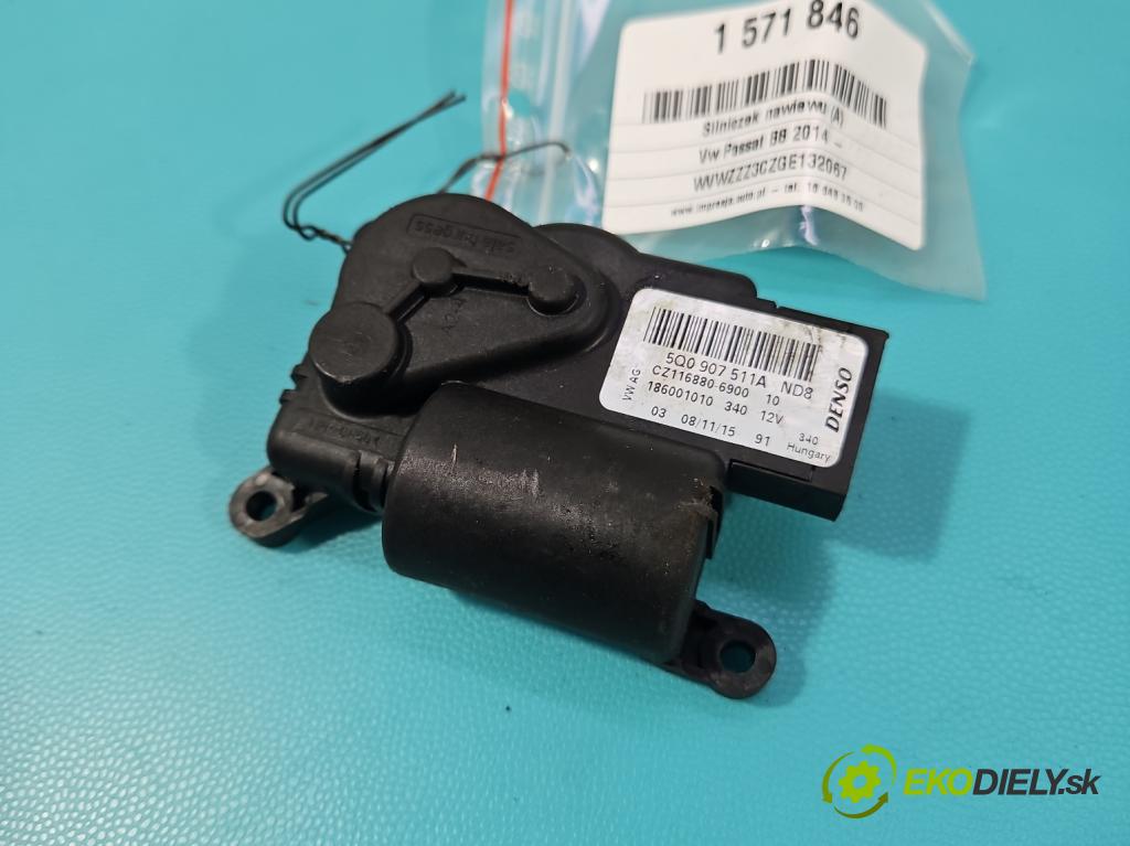 Vw Passat B8 2014 - 2.0 tdi 150 HP automatic 110 kW 1968 cm3 5- motor: kúrenia 5Q0907511A