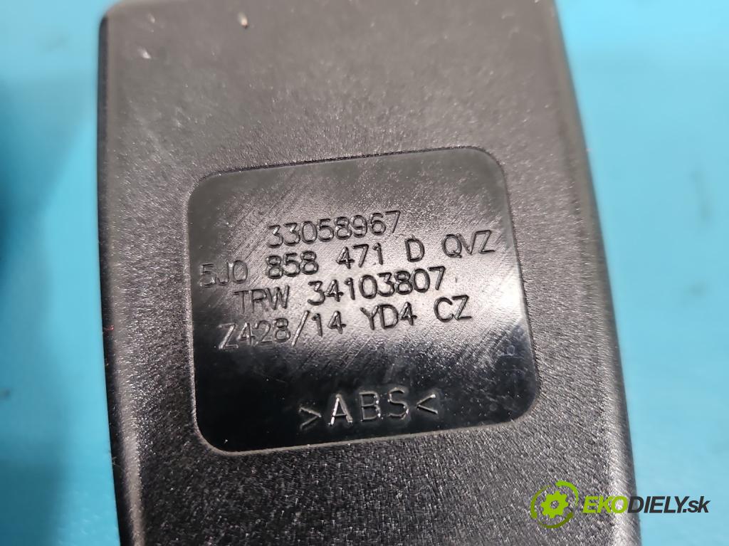 Skoda Fabia II 2007-2014 1.6 tdi CAYA 105 HP manual 77 kW 1598 cm3 5- airbag vzduchové soubor: 5JA880201D