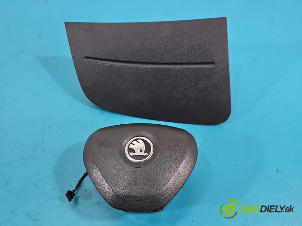 Skoda Fabia II 2007-2014 1.6 tdi CAYA 105 HP manual 77 kW 1598 cm3 5- airbag vzduchové soubor: 5JA880201D