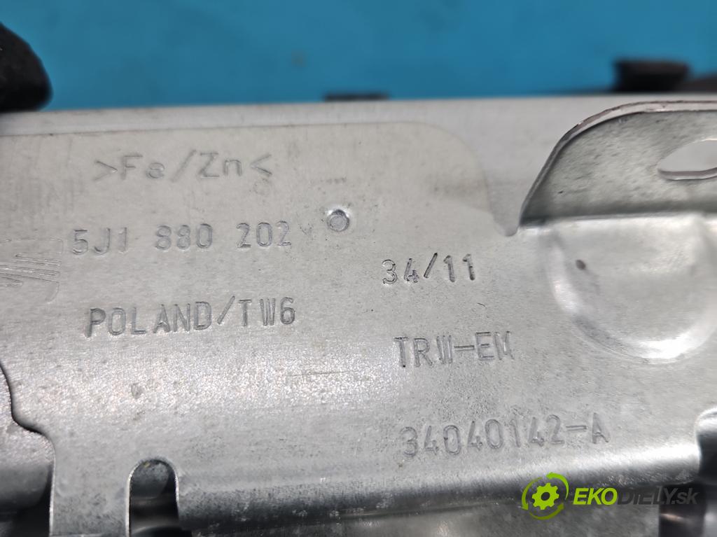 Skoda Fabia II 2007-2014 1.6 tdi CAYA 105 HP manual 77 kW 1598 cm3 5- airbag vzduchové soubor: 5JA880201D