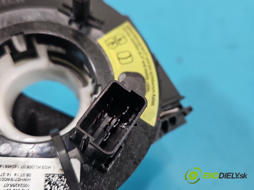 Skoda Fabia II 2007-2014 1.6 tdi CAYA 105 HP manual 77 kW 1598 cm3 5- airbag vzduchové soubor: 5JA880201D