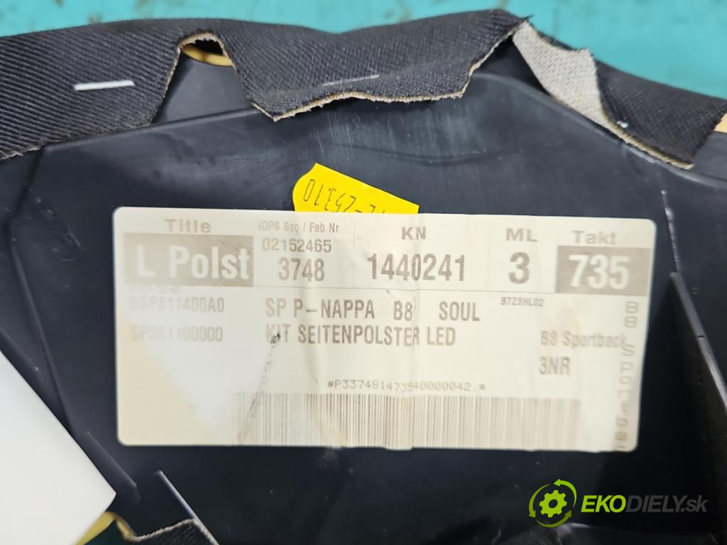 Audi A5 8T 2007-2016 3.0 tdi 239KM automatic 176 kW 2967 cm3 5- sedačke: komplet