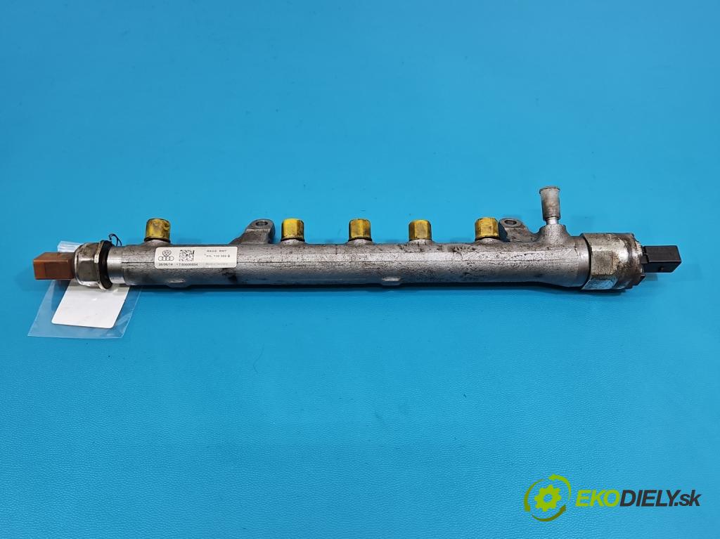 Skoda Fabia II 2007-2014 1.6 tdi CAYA 105 hp manual 77 kW 1598 cm3 5- lišta vstřikovací 03L130089B (Vstřikovací lišta)