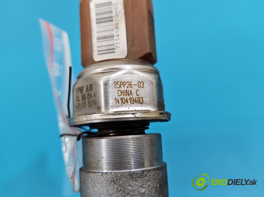 Skoda Fabia II 2007-2014 1.6 tdi CAYA 105 hp manual 77 kW 1598 cm3 5- lišta vstřikovací 03L130089B (Vstřikovací lišta)