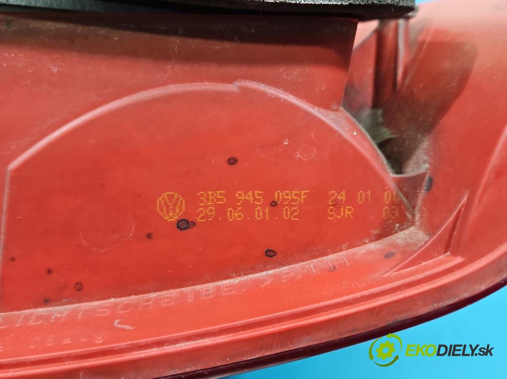 Vw Passat B5 1995-2005 1.9 tdi 116 HP manual 85 kW 1896 cm3 4- svetlo / reflektor zadné ľavé 3B5945095F (Kľučka dverí ostatné)