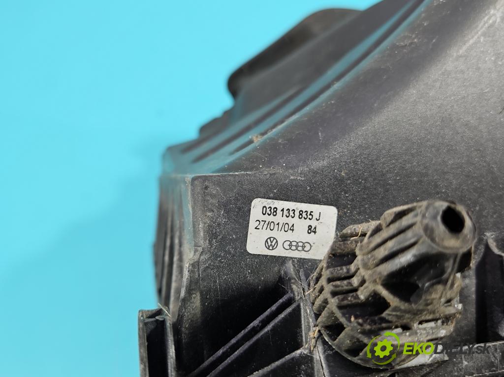 Audi A4 B6 2000-2004 1.9 tdi 131 HP manual 96 kW 1896 cm3 5- obal filtra vzduchu 03G133837 (Obal vzduchového filtra)