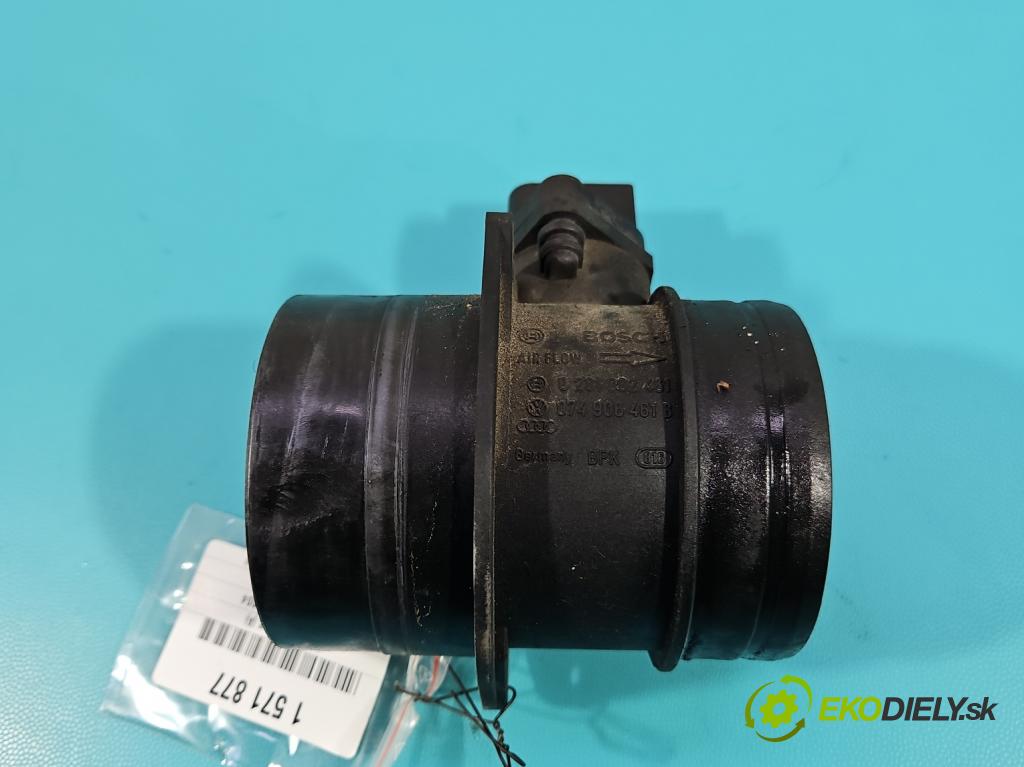 Audi A4 B6 2000-2004 1.9 tdi 131 HP manual 96 kW 1896 cm3 5- průtokoměr: 0281002461 (Váha vzduchu)