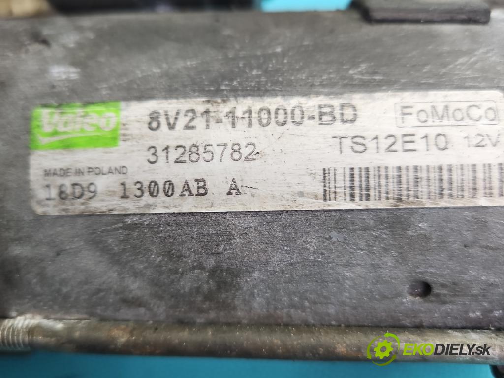 Ford Fiesta Mk7 2008-2017 1.2 16V 82 hp manual 60 kW 1242 cm3 3- startér: TS12E10 (Startér)